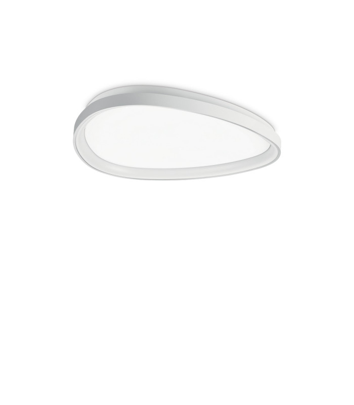 Gemini Integrated LED Semi Flush Ceiling Light White 3550lm 4000K-1