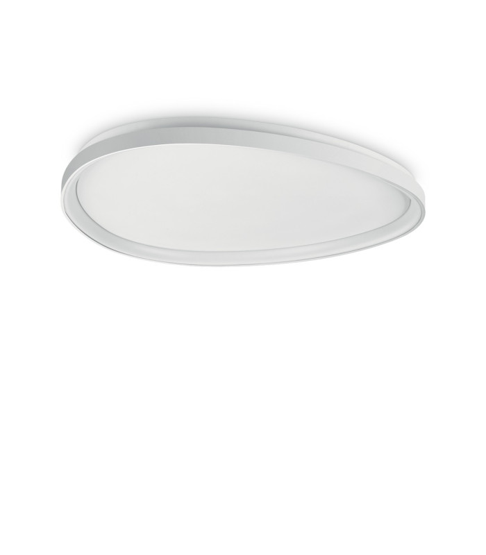 Gemini Integrated LED Semi Flush Ceiling Light White 4650lm 4000K-1