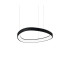 Gemini Integrated LED Pendant Ceiling Light Black 4350lm 4000K-1