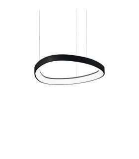 Gemini Integrated LED Pendant Ceiling Light Black 4350lm 4000K-1