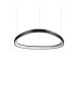 Gemini Integrated LED Pendant Ceiling Light Black 5400lm 4000K-1