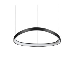 Gemini Integrated LED Pendant Ceiling Light Black 5400lm 4000K-1