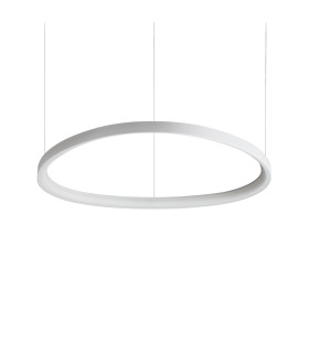 Gemini Integrated LED Pendant Ceiling Light White 6600lm 4000K-1