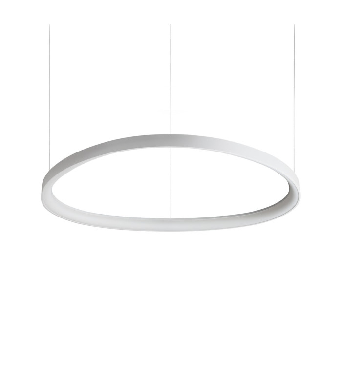 Gemini Integrated LED Pendant Ceiling Light White 6600lm 4000K-1