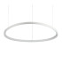 Gemini Integrated LED Pendant Ceiling Light White 9100lm 4000K-1