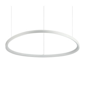 Gemini Integrated LED Pendant Ceiling Light White 9100lm 4000K-1