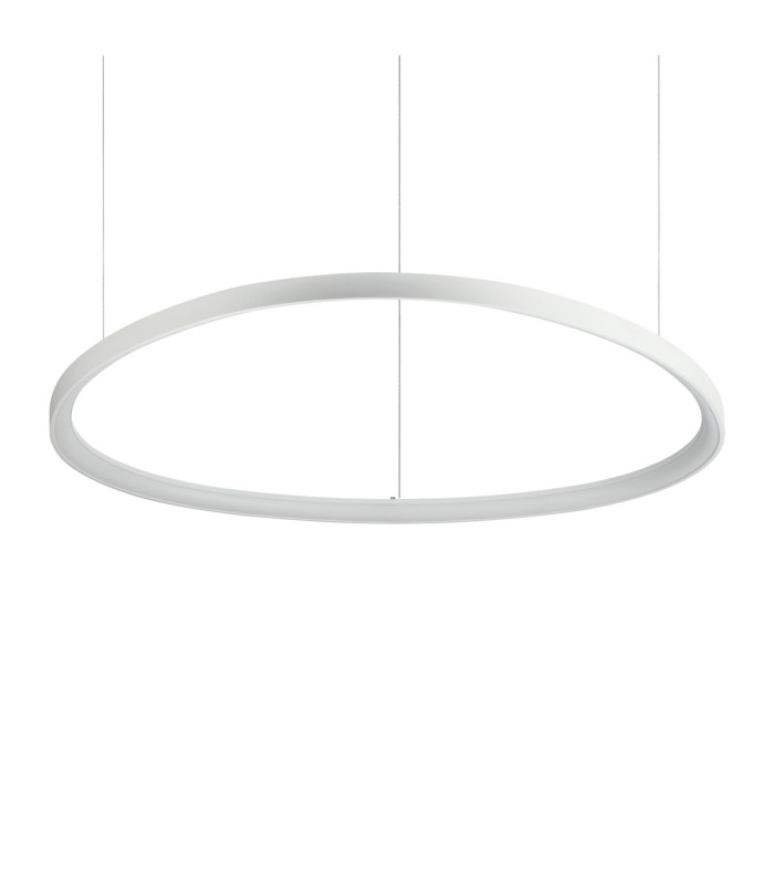 Gemini Integrated LED Pendant Ceiling Light White 9100lm 4000K-1