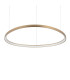 Gemini Integrated LED Pendant Ceiling Light Brass 9100lm 4000K-1