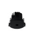 Infinity Recessed Downlight Black 1x LED 7W 520lm 3000K-1