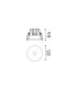 Infinity Recessed Downlight White 1x LED 12W 1000lm 3000K-2