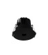 Infinity Recessed Downlight Black 1x LED 12W 1000lm 3000K-1