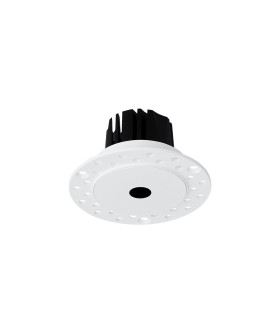 Infinity Trimless Recessed Downlight White 1x LED 7W 520lm 3000K-1