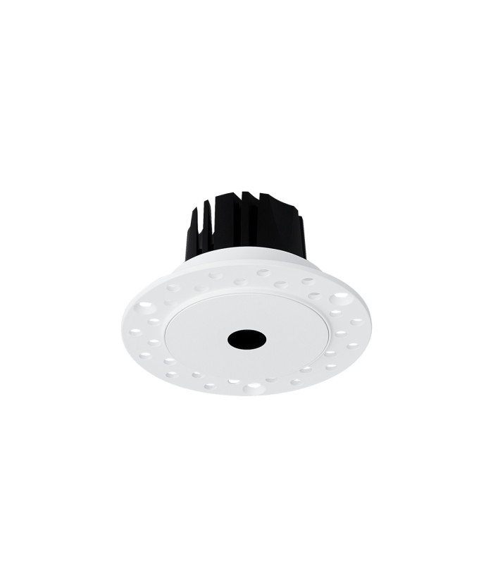 Infinity Trimless Recessed Downlight White 1x LED 7W 520lm 3000K-1