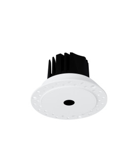 Infinity Trimless Recessed Downlight White 1x LED 12W 1000lm 3000K-1