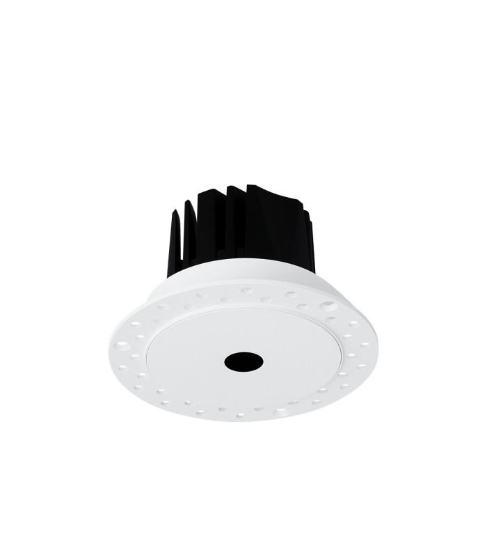 Infinity Trimless Recessed Downlight White 1x LED 12W 1000lm 3000K-1