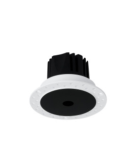 Infinity Trimless Recessed Downlight Black 1x LED 12W 1000lm 3000K-1