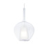 Kalique 28cm Dome Pendant Ceiling Light Transparent 1x E27-1
