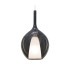 Kalique 28cm Globe Dome Pendant Ceiling Light Smoke 1x E27-1