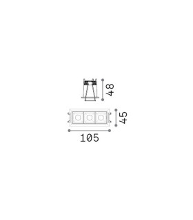 Lika Recessed Downlight White 1x LED 590lm 3000K-2