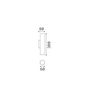 Look Up & Down Wall Lamp Copper 2x GU10-2