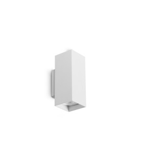 Look Square Up & Down Wall Lamp White 2x GU10-1