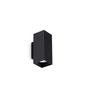 Look Square Up & Down Wall Lamp Black 2x GU10-1