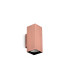 Look 15cm Square Up & Down Wall Lamp Copper 2x GU10-1