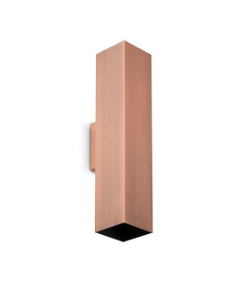 Look 30cm Square Up & Down Wall Lamp Copper 2x GU10-1