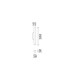 Look 30cm Square Up & Down Wall Lamp Brass 2x LED 900lm 3000K-2