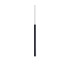 Look 25cm Slim Pendant Ceiling Light Black 1x LED 220lm 3000K-1