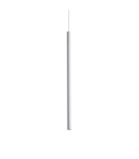 Look 40cm Slim Pendant Ceiling Light White 1x LED 220lm 3000K-1