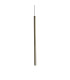 Look 40cm Slim Pendant Ceiling Light Brass 1x LED 220lm 3000K-1