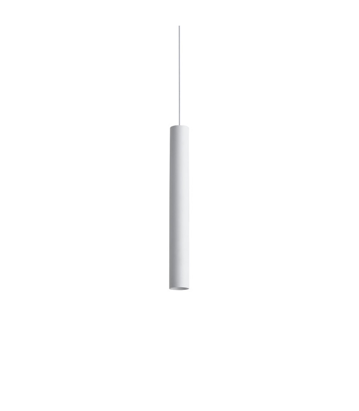 Look 25cm Slim Pendant Ceiling Light White 1x LED 1000lm 3000K-1