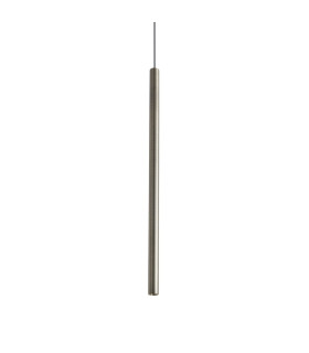 Look 70cm Slim Pendant Ceiling Light Brass 1x LED 1000lm 3000K-1