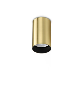 Look 10cm Surface Mounted Downlight Brass 1x GU10-1