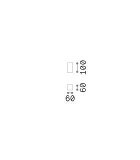 Look Square Surface Mounted Downlight White 1x GU10-2
