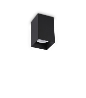 Look Square Surface Mounted Downlight Black 1x GU10-1