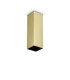 Look 20cm Square Surface Mounted Downlight Brass 1x GU10-1