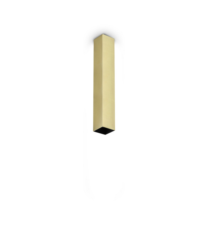 Look 40cm Square Surface Mounted Downlight Brass 1x GU10-1