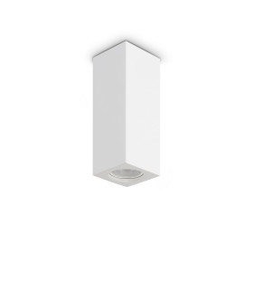 Look 20cm Square Surface Mounted Downlight Plaster 1x GU10-1