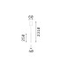 Look 25cm Super Slim Pendant Ceiling Light White 1x GU10-2