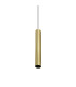 Look 25cm Super Slim Pendant Ceiling Light Brass 1x GU10-1