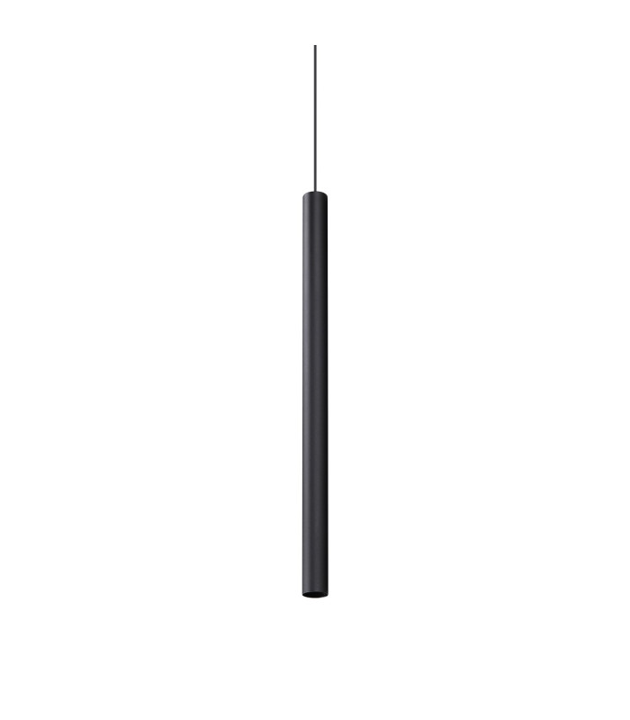 Look 70cm Super Slim Pendant Ceiling Light Black 1x GU10-1