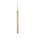 Look 70cm Super Slim Pendant Ceiling Light Brass 1x GU10-1