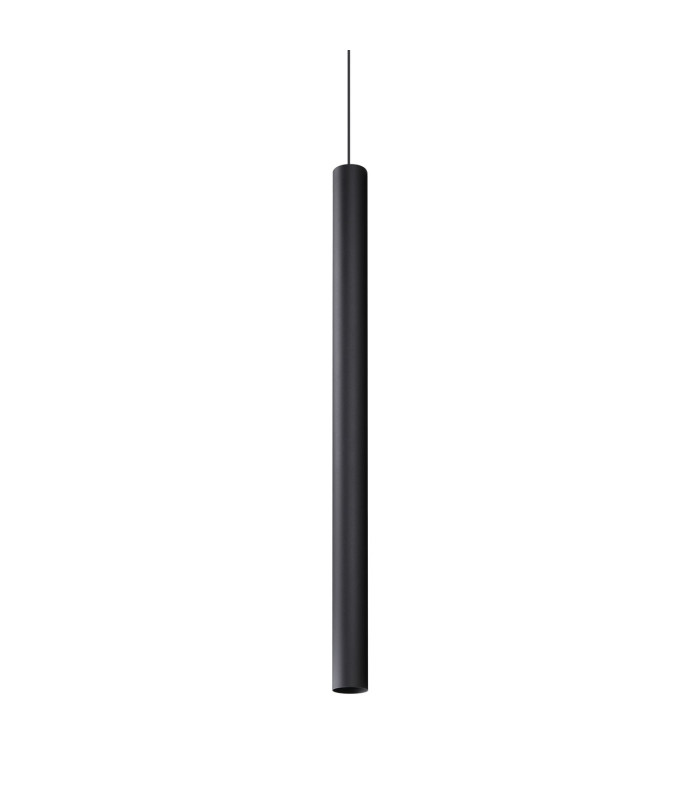 Look 100cm Slim Pendant Ceiling Light Black 1x GU10-1
