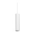 Look 25cm Slim Pendant Ceiling Light White 1x GU10-1