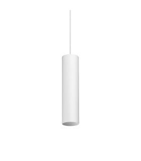 Look 25cm Slim Pendant Ceiling Light White 1x GU10-1