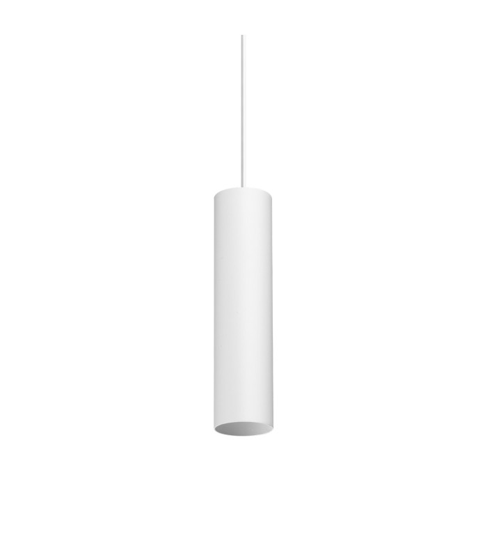 Look 25cm Slim Pendant Ceiling Light White 1x GU10-1