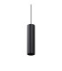 Look 25cm Slim Pendant Ceiling Light Black 1x GU10-1