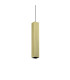 Look 40cm Square Slim Pendant Ceiling Light Brass 1x GU10-1